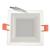 LED Downlight 6W SQUARE with glass CW FINITY 8914