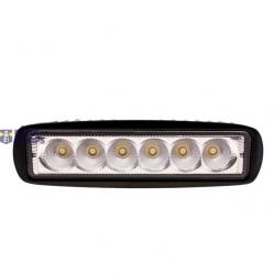 Automotive luminaire reflector 6*3W 9V-80V 6000K IP68 1180 BW