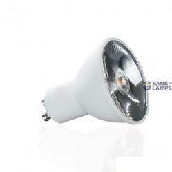 LED GU10 230V 6W SMD 10 DEGREES NW WITH LENS SPECTRUM