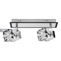 Spotlight BORMIO II 12/30cm Steel/Chrome