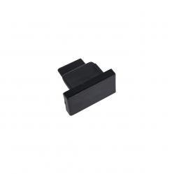 PROFILE DEAD END CAP BLACK