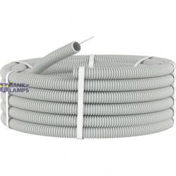 Corrugated pipe 32 grey RGp 25m