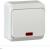 PRIMA - 1pole switch - 10AX, locator light, white