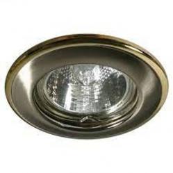 Recessed luminaire 1 point HORN CTC-3114-SN/G Gx5.3 matt nickel/gold