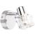 Wall and ceiling fixture 1 point. GLASO EL-1O G9 40W chrome