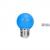 LED G45 E-27 230V 1W  BLUE PCV SPECTRUM