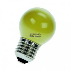 Bulb E27 15W P45 220V YELLOW Spectrum