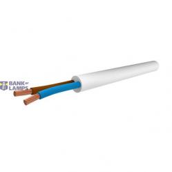 Cable OMY H03VV-F 2×0.5mm² white