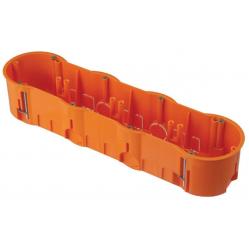 Junction box quadruple deep 63mm