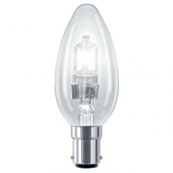 Halogen Lamp 18W B15D B35 240V Clear