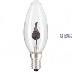 Flicker Flame Candle E14 5W B35 230V
