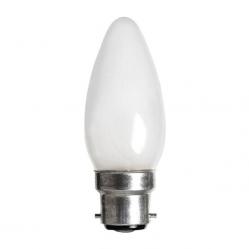Incandescent Bulb 25W Frosted Candle B22