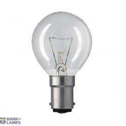 Incandescent Bulb 40W Clear Golf B15d