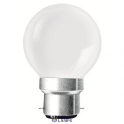 Incandescent Bulb 40W Frosted Golf B22 P45