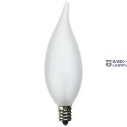 Incandescent Bulb 25W Frosted Benttip Candle E14