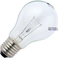 Incandescent Oven Lamp E27 A60x105 60W 24V Clear 300°C 1Khrs