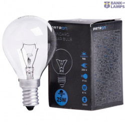 Incandescent Bulb E14 25W P45 230V CL