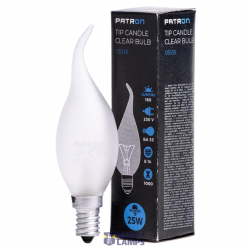 Incandescent Bulb E14 25W BA35 230V FR