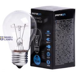 Incandescent Bulb E27 75W A55 230V CL