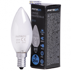 Incandescent Bulb E14 25W B35 230V FR