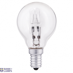Halogen Lamp 18W E14 P45 240V Clear