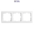 Cover Frame 3V Basic 55 White