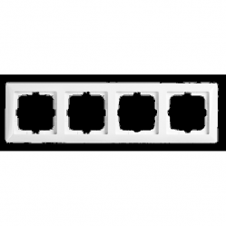 Cover Frame 4V Basic 55 White