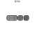 Cable Clip Peas ACTDJ-01, Black