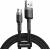 Cable USB A plug - micro USB plug 2.0m QC3.0 Cafule grey+black BASEUS