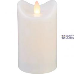 LED Pillar Candle Bianco