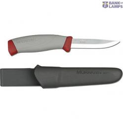 Knife Clipper rubber. grey/red 83329 MORA