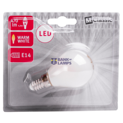 LED Bulb Filament E14 4.3W P45 2700K 470lm FR