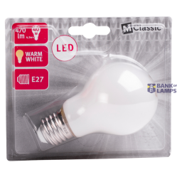 LED Bulb E27 4.5W A60 2700K 470lm FR