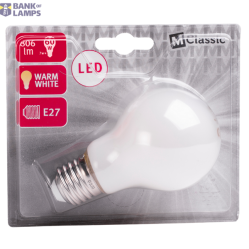 LED Bulb Filament E27 7W A60 2700K 806lm FR