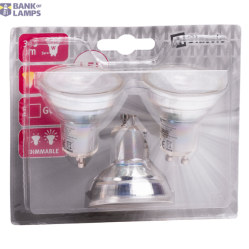 LED Bulb GU10 5W 2700K 36° 345lm DIMM 3x1