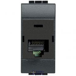 RJ45 socket 110IDC category 6 STP Living Light