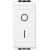 LL - 1 way switch 2P 16A 1m white