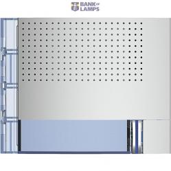 Speaker Module Front Cover Sfera New Allmetal, IP20, 1 Module Horizontal, Aluminium, 114×91×10mm