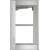 Sfera New sorround frame for 2 modules - Allmetal