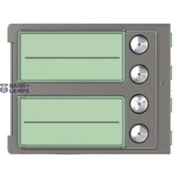 Sfera - 4 pushbuttons front cover Robur