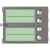 Sfera - 4 pushbuttons front cover Robur