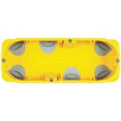 6 modules (7 for Livinglight) box for dry partitions. Dimensions 183x71x52 mm