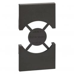 L.NOW - IT/GER socket 10/16A cover 2M black