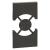 L.NOW - IT/GER socket 10/16A cover 2M black