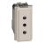 L.NOW - socket 2P+E 10A 250Vac sand
