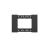 L.NOW-COVER PLATE 3M BLACK
