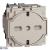 L.NOW-flat socket 16A Ger-Ita std sand