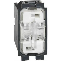 Thermostat Living Now 2-module display black