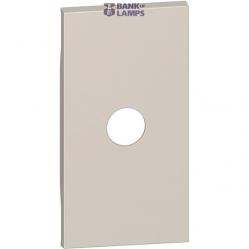 Cover plate LivingNow TV 2-module sand