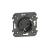 Socket Outlet Living Now 1.5A, Schuko, Black